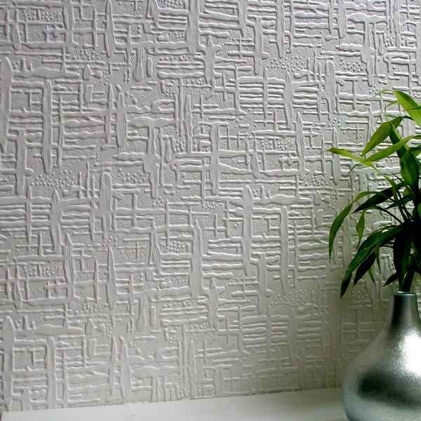 Edward White Paintable Supaglypta Wallpaper - York Wallcoverings - 437-RD0602