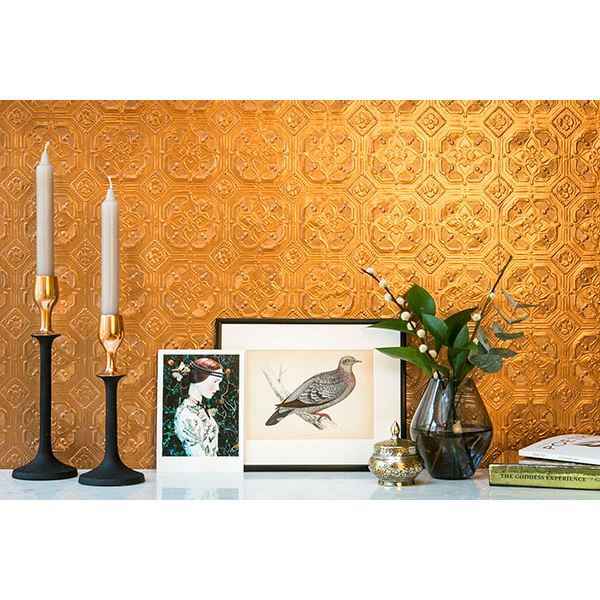 Derby White Paintable Anaglypta Original Wallpaper - York Wallcoverings - 437-RD124 - York Wallcoverings Wallpaper