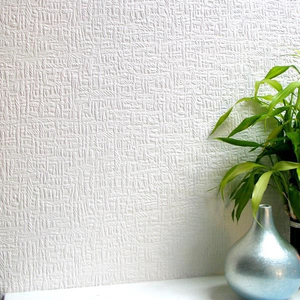 kingston-white-paintable-anaglypta-original-wallpaper-york-wallcoverings-437-rd171 - York Wallcoverings Papel pintado