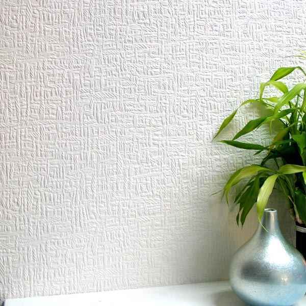 Kingston White Paintable Anaglypta Original Wallpaper - York Wallcoverings - 437-RD171 - York Wallcoverings Wallpaper