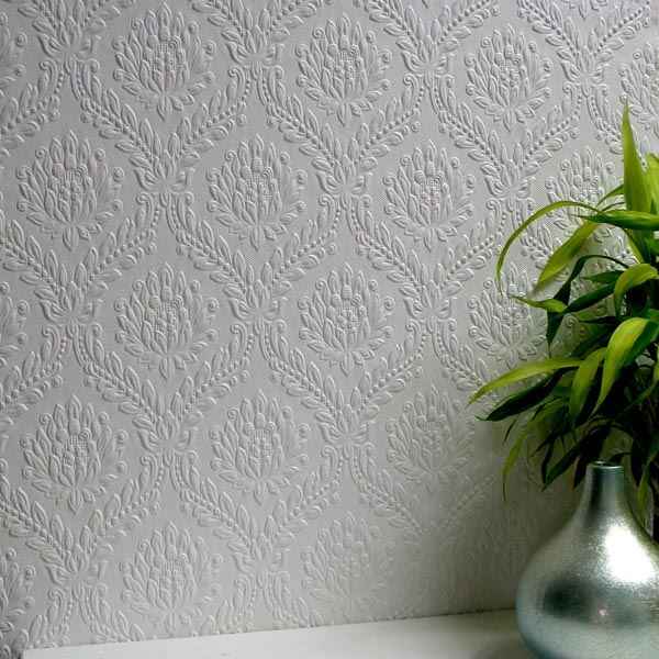 Dryden Paintable Anaglytpa Original - York Wallcoverings - 437-RD335 - York Wallcoverings Wallpaper
