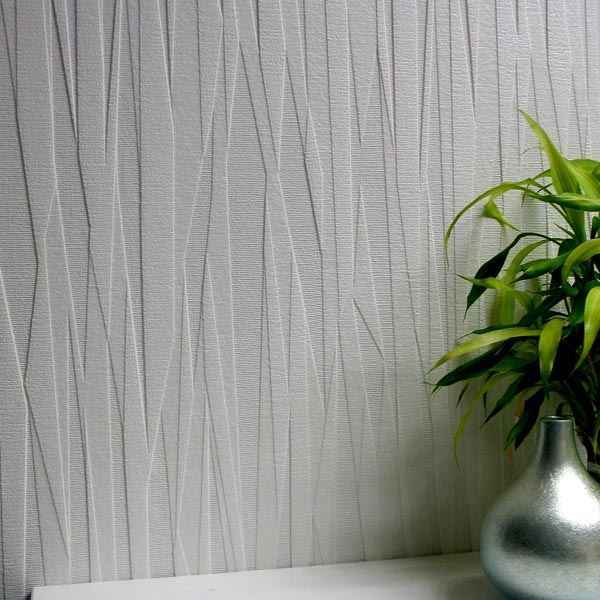 Folded Paper White Paintable Textured Vinyl Wallpaper - York Wallcoverings - 437-RD80028 - York Wallcoverings Wallpaper