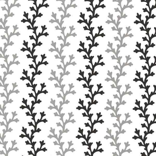 Georgina Black Ombre Coral Wallpaper - York Wallcoverings - 2532-20432 - York Wallcoverings Wallpaper