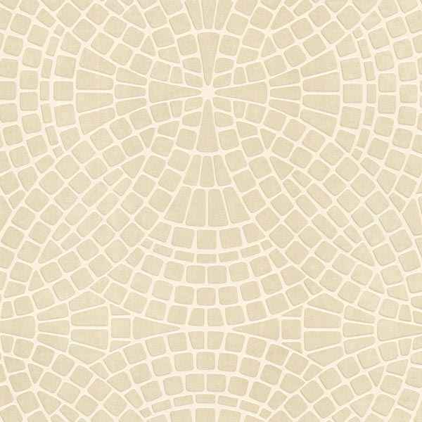 Hanley Sand Mosiac Tile Wallpaper - York Wallcoverings - 2532-20478
