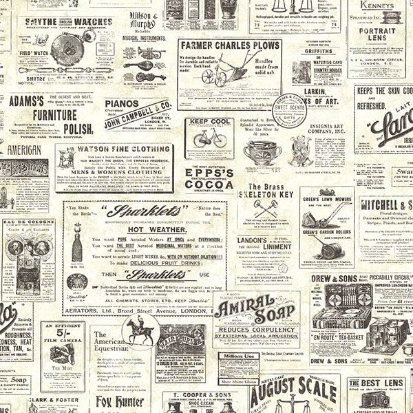 adamstown-cream-vintage-newspaper-wallpaper-york-wallcoverings-ctr64271