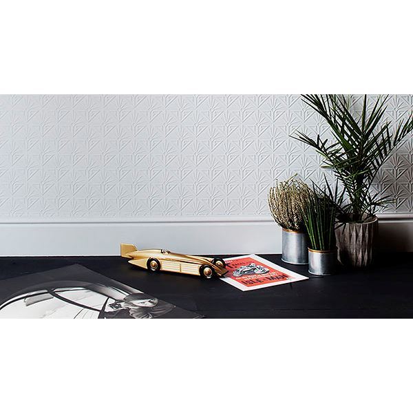 deco-paradiso-white-luxury-vinyl-paintable-wallpaper-york-wallcoverings-rd576 - York Wallcoverings Wallpaper
