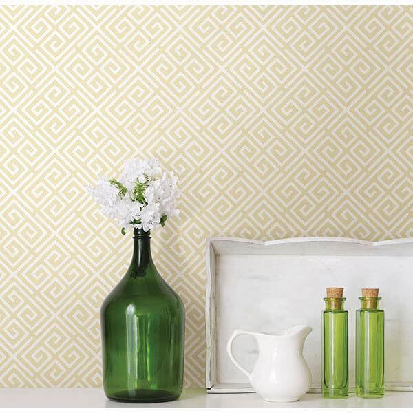 omega-gold-geometric-wallpaper-york-wallcoverings-2625-21860 - York Wallcoverings Wallpaper