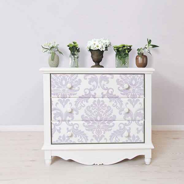 Purple Ariel Peel & Stick Wallpaper - York Wallcoverings - NU1396 - York Wallcoverings Wallpaper