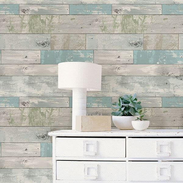 Beachwood Peel and Stick Wallpaper - York Wallcoverings - NU3126 - York Wallcoverings Wallpaper