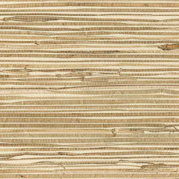 Kyodo Neutral Grasscloth Wallpaper - York Wallcoverings - 2693-89470 - York Wallcoverings Wallpaper