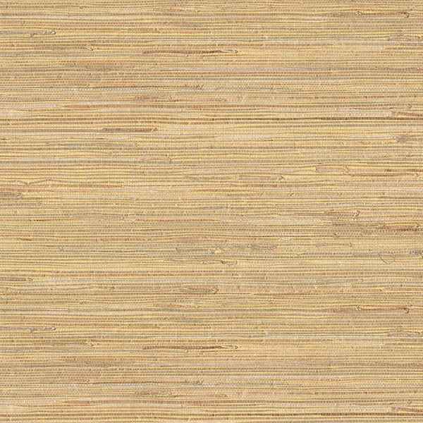 Daria Beige Grasscloth Wallpaper - York Wallcoverings - 2622-65622