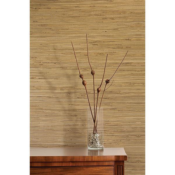 daria-beige-grasscloth-wallpaper-york-wallcoverings-2622-65622 - York Wallcoverings Wallpaper