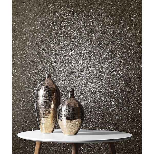 Dmitry Black Mica Wallpaper - York Wallcoverings - 2622-30254 - York Wallcoverings Wallpaper