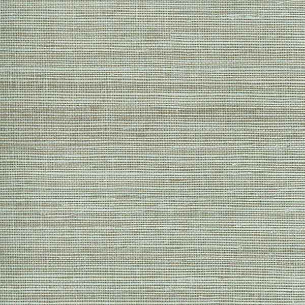 Barbora Aqua Grasscloth Wallpaper - York Wallcoverings - 2622-30226