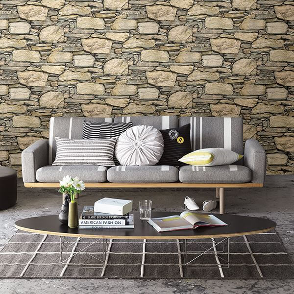 wheat-stone-wall-wallpaper-york-wallcoverings-2701-22317 - York Wallcoverings Wallpaper