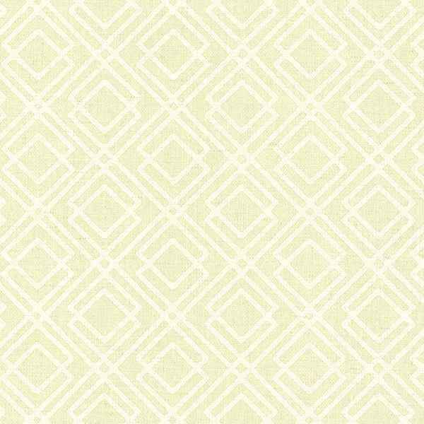 Lattice Green Milly Wallpaper - York Wallcoverings - 2686-22018