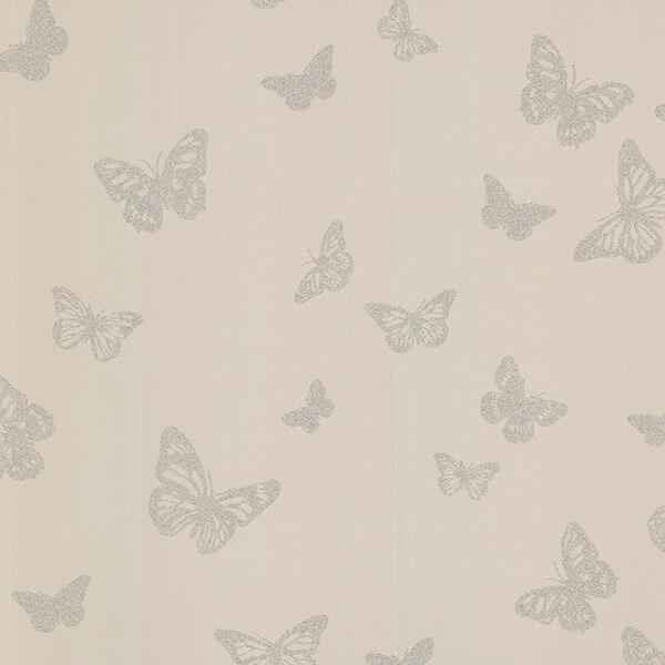 Butterfly Cafe Pearl Wallpaper - York Wallcoverings - 2686-20279