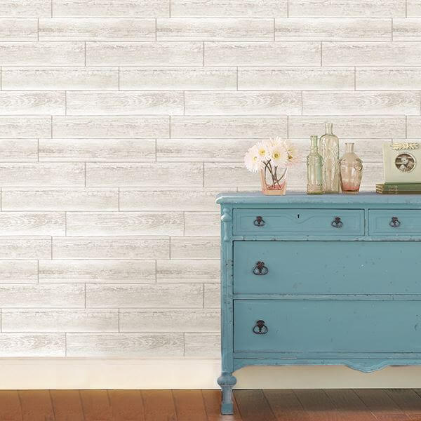 Serene Cream Peel & Stick Wallpaper - York Wallcoverings - NU1930 - York Wallcoverings Wallpaper