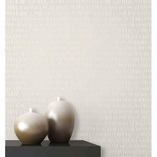 Atonal Grey Stripe Wallpaper - York Wallcoverings - 2683-23047 - York Wallcoverings Wallpaper