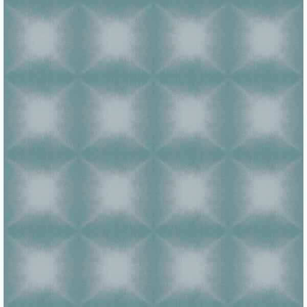 Echo Teal Geometric Wallpaper - York Wallcoverings - 2671-22435 - York Wallcoverings Wallpaper