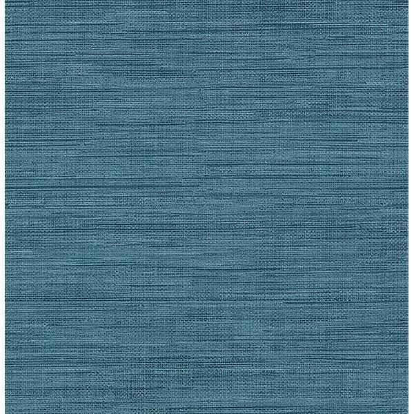 Sea Grass Blue Faux Grasscloth Wallpaper - York Wallcoverings - FD23286 - York Wallcoverings Wallpaper
