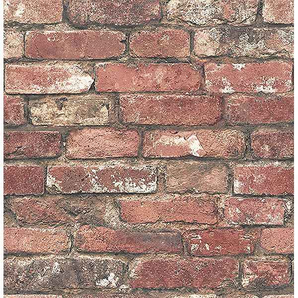 Loft Red Brick Wallpaper - York Wallcoverings - FD23287 - York Wallcoverings Wallpaper