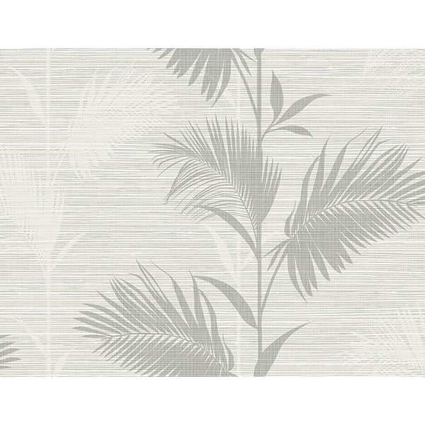 away-grey-palm-wallpaper-york-wallcoverings-ps40310 - York Wallcoverings Papel pintado