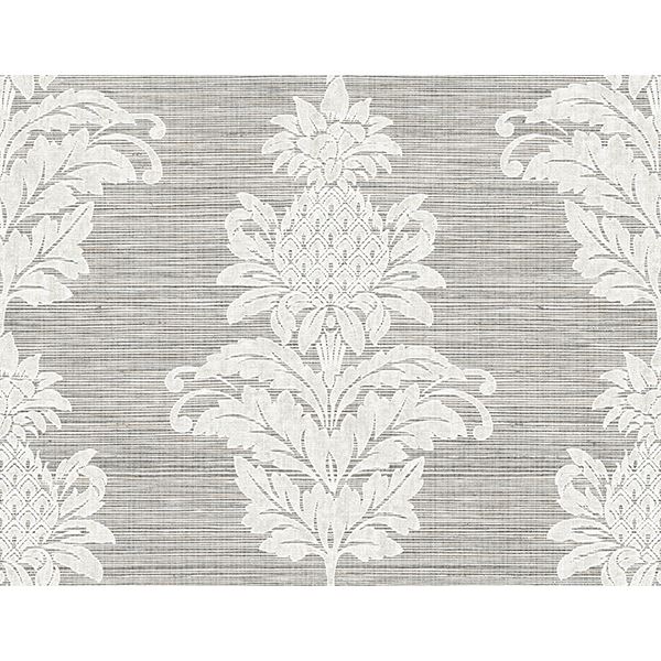 pineapple-grove-gold-damask-wallpaper-york-wallcoverings-ps40700 - York Wallcoverings Wallpaper