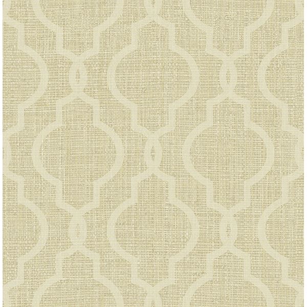 geometric-gold-quatrefoil-wallpaper-york-wallcoverings-ps41704 - York Wallcoverings Wallpaper