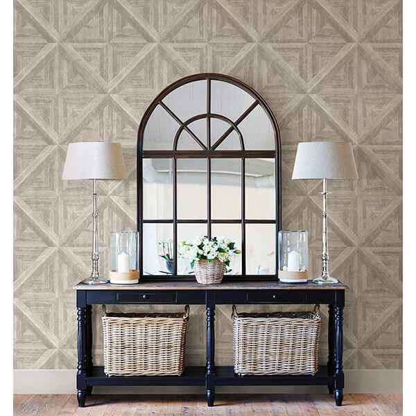 Carriage House Neutral Wood Wallpaper - York Wallcoverings - 2540-24019 - York Wallcoverings Wallpaper