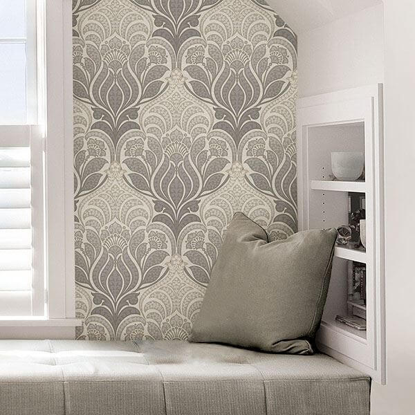 Charisma Peel Stick Wallpaper - York Wallcoverings - NU2396 - York Wallcoverings Wallpaper