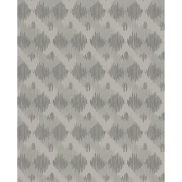 Picture of Geometric Grey Bechar Wallpaper