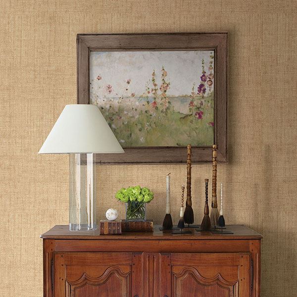 caviar-beige-basketweave-wallpaper-york-wallcoverings-2758-87917 - York Wallcoverings Papel pintado