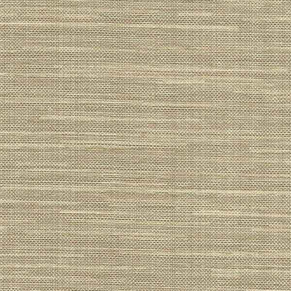 Bay Ridge Beige Faux Grasscloth Wallpaper - York Wallcoverings - 2758-8015