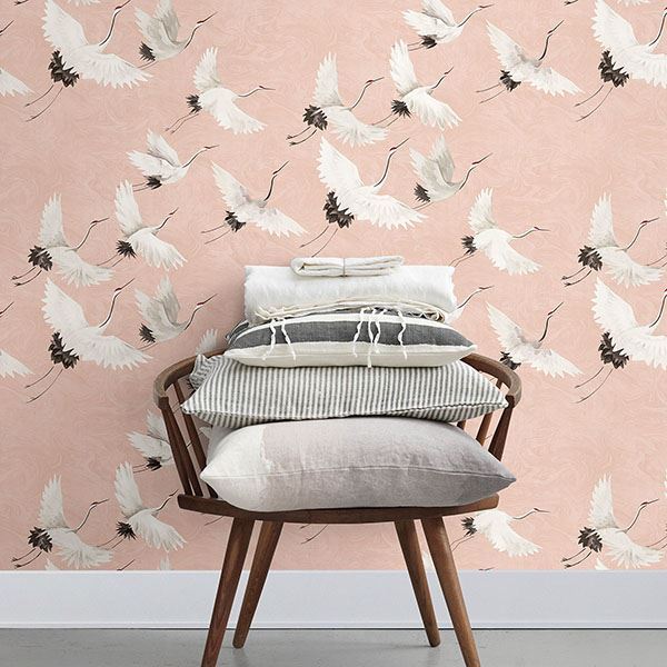 windsong-pink-crane-wallpaper-york-wallcoverings-2764-24305