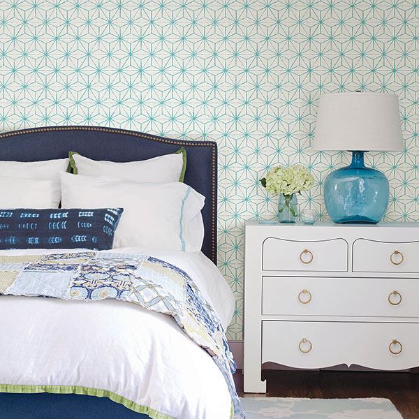 orion-turquoise-geometric-wallpaper-york-wallcoverings-2764-24311
