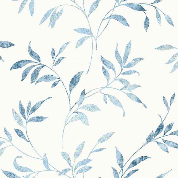 Sanibel Light Blue Trail Wallpaper - York Wallcoverings - 3117-54516 - York Wallcoverings Wallpaper