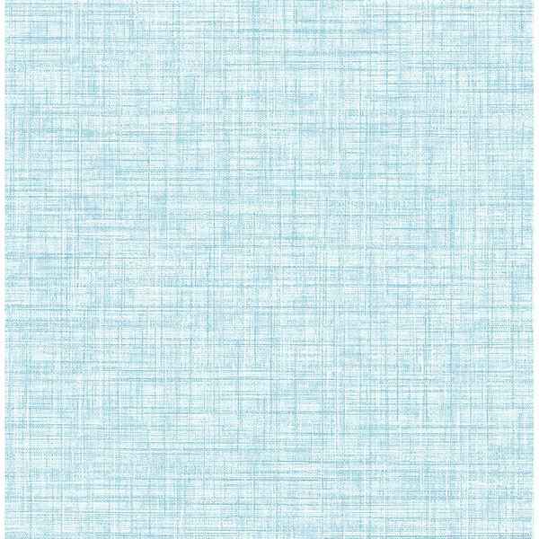 Mendocino Blue Linen Wallpaper - York Wallcoverings - 3117-24276 - York Wallcoverings Wallpaper