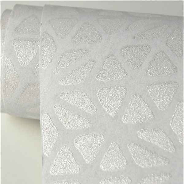 Prism White Geometric Wallpaper - York Wallcoverings - 2782-24547 - York Wallcoverings Wallpaper