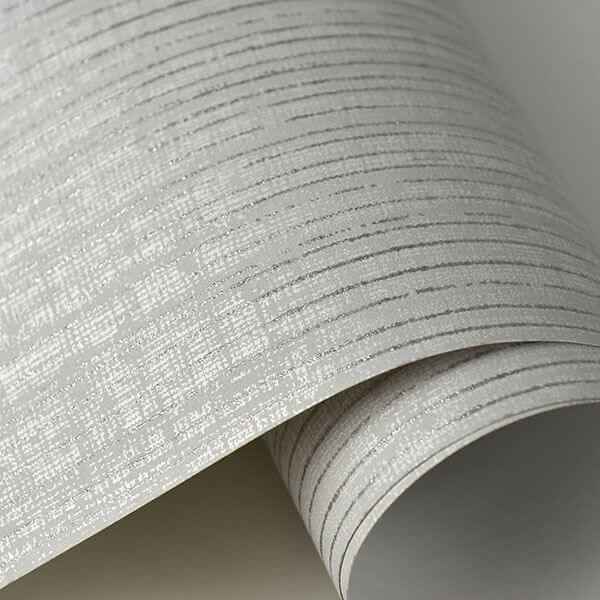 Comares Grey Stripe Texture Wallpaper - York Wallcoverings - 2782-21363 - York Wallcoverings Wallpaper