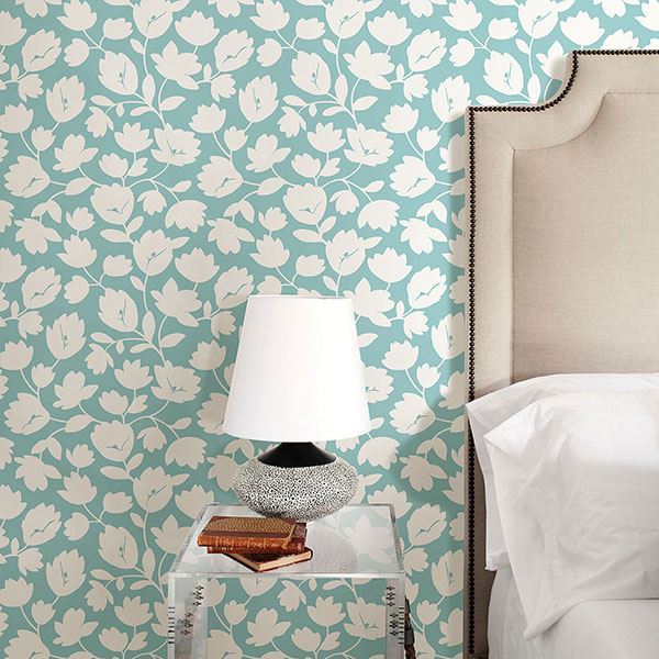 astrid-turquoise-floral-wallpaper-york-wallcoverings-2782-24555