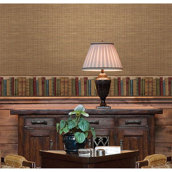 Hartman Red Faux Grasscloth Wallpaper - York Wallcoverings - 2767-01695 - York Wallcoverings Wallpaper