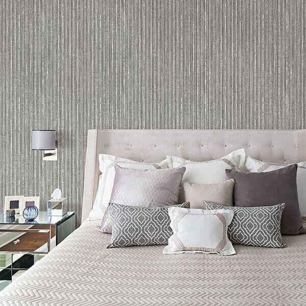 Maison Silver Maison Texture Wallpaper - York Wallcoverings - 2767-42036 - York Wallcoverings Wallpaper