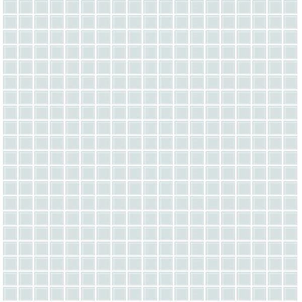 tessellate-teal-glass-tile-wallpaper-york-wallcoverings-2767-23785 - York Wallcoverings Papel pintado