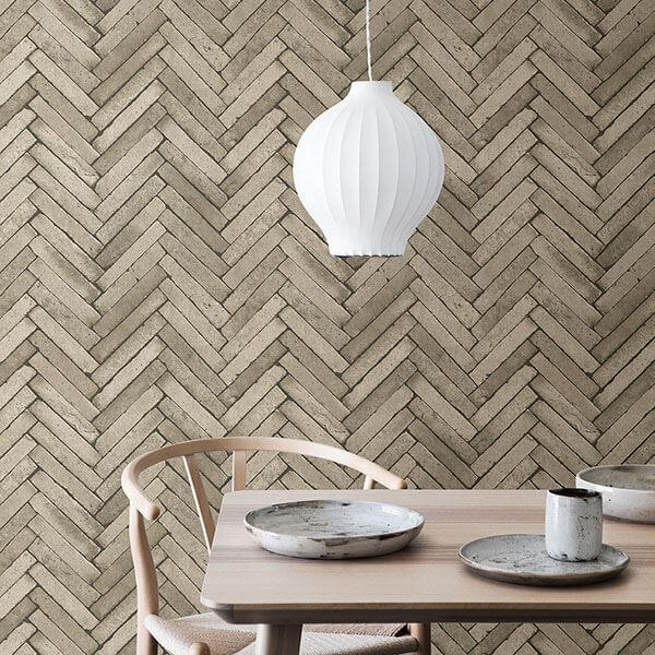 arrow-neutral-diagonal-slate-wallpaper-york-wallcoverings-2767-23759 - York Wallcoverings Wallpaper
