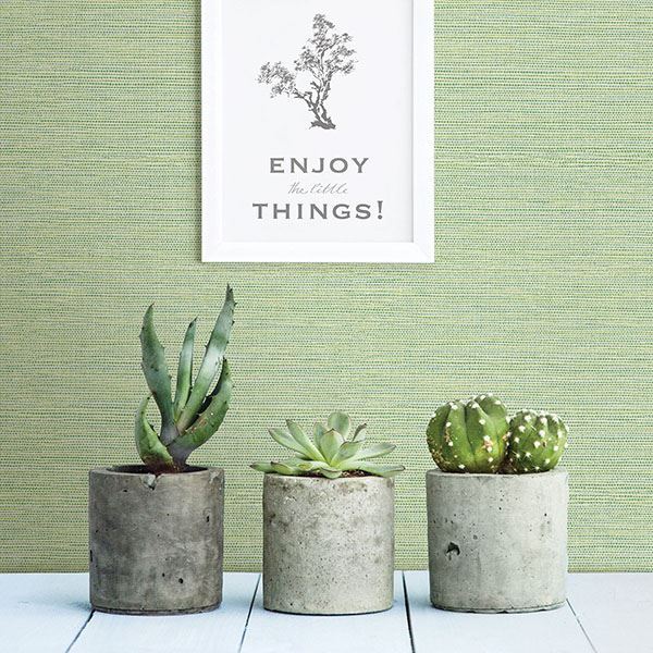 bluestem-green-grasscloth-wallpaper-york-wallcoverings-2767-24284 - York Wallcoverings Wallpaper