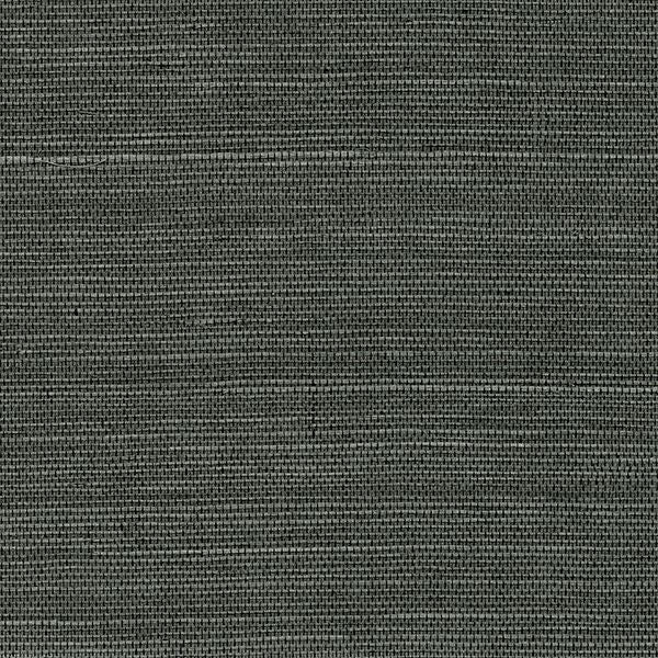 kowloon-charcoal-sisal-grasscloth-wallpaper-york-wallcoverings-2732-80075 - York Wallcoverings Papel pintado