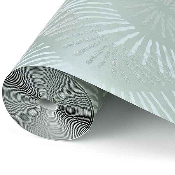 Feliz Seafoam Beaded Ogee Wallpaper - York Wallcoverings - 2793-87324 - York Wallcoverings Wallpaper