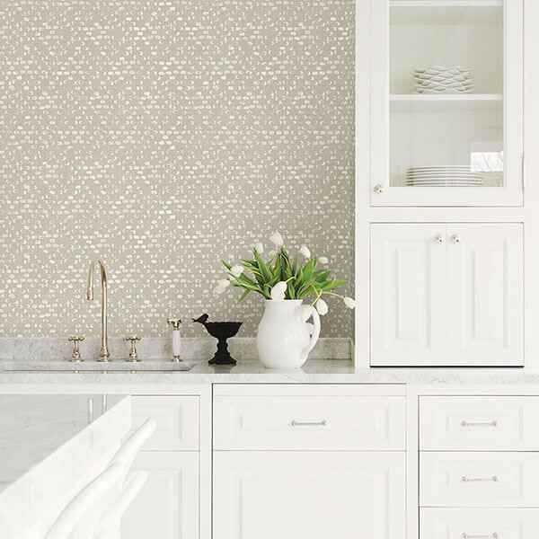 Blissful Bone Harlequin Wallpaper - York Wallcoverings - 2793-24715 - York Wallcoverings Wallpaper