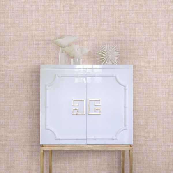 Poise Pink Linen Wallpaper - York Wallcoverings - 2793-24272 - York Wallcoverings Wallpaper